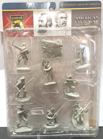 Confederate Infantry Series II - 54mm - American Civil War 1861-1865