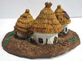 Forge World for Warmaster - Orcs Village - 10mm painted