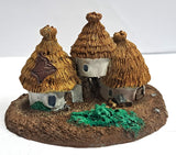 Forge World for Warmaster - Orcs Village - 10mm painted