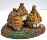 Forge World for Warmaster - Orcs Village - 10mm painted