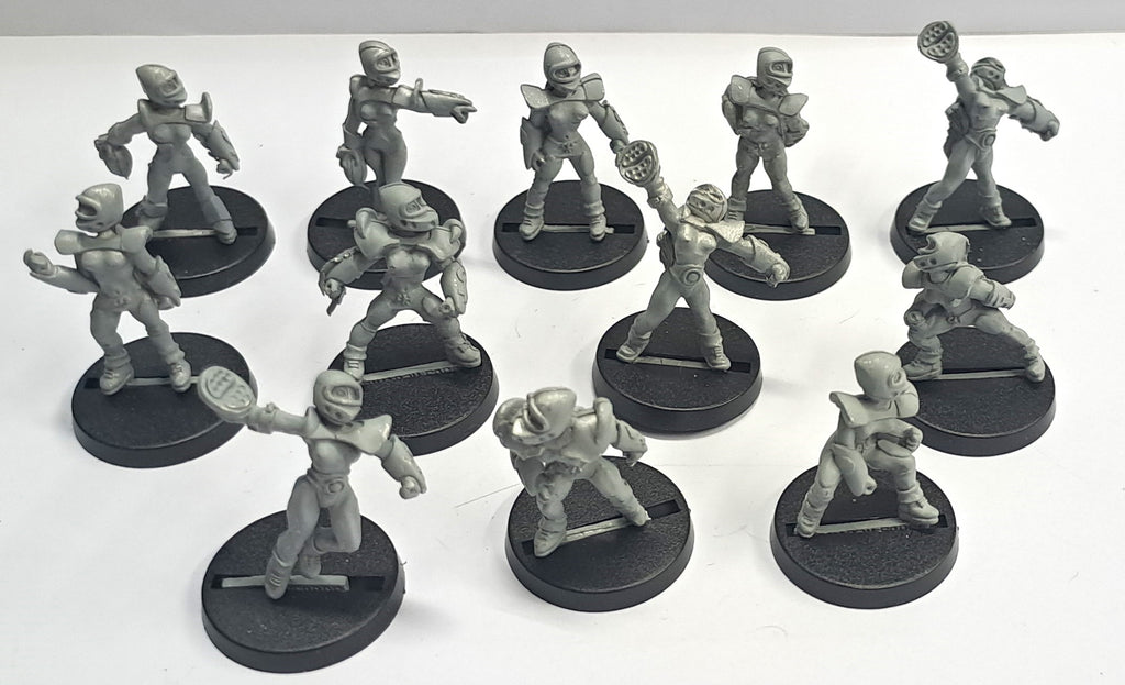 Shadowforge - Blood Bowl  Humans - Team of 12 Players - 28mm