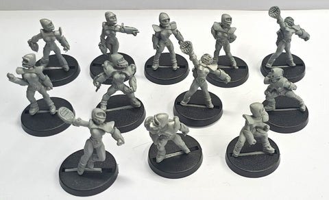 Shadowforge - Blood Bowl  Humans - Team of 12 Players - 28mm