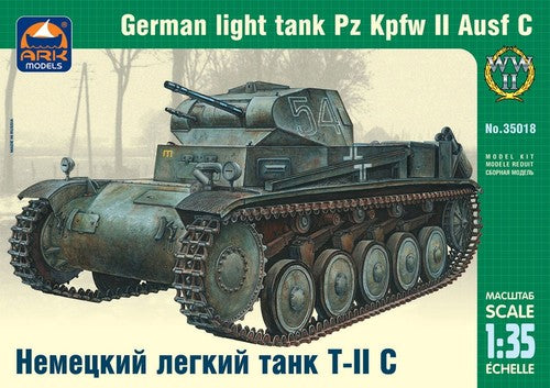 German light tank Pz Kpfw II Ausf C - 1:35 - Ark Models - 35018