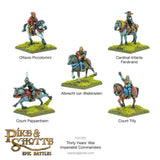 Thirty Years War Imperialist Commanders - 15mm - Pike & Shotte - 212412001