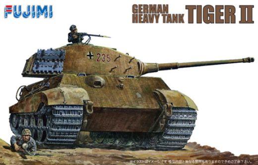 German Heavy Tank Tiger II - 1:76 - Fujimi - 761008