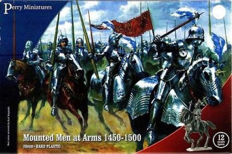Mounted men at arms 1450-1500 - 28mm - Perry - WR40 - @