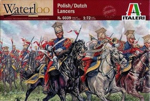 Polish/Dutch lancers - 1:72 - Italeri - Waterloo - 6039 - @