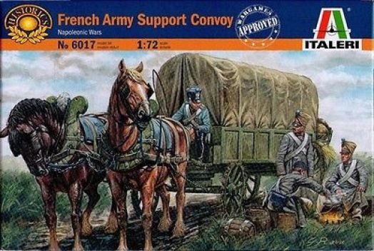 French army support convoy (Napoleonic  Wars) - 1:72 - Italeri - 6017