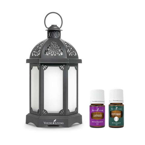Oli Essenziali YOUNG LIVING - Charcoal Lantern Diffuser - (EU plug) - 27871