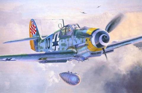 BF-109 G-14 Croatian Air Force - 1:72 - MasterCraft - C-151 - 031510