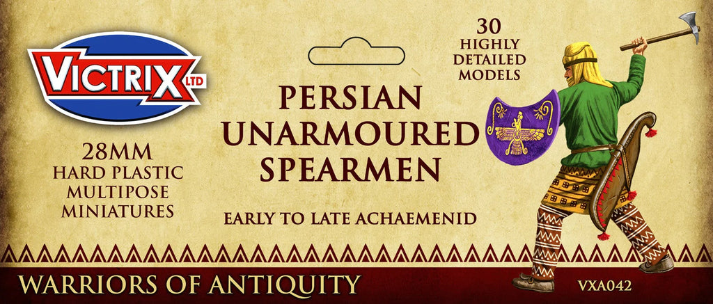 Persian Unarmoured Spearman - 28mm - Victrix - VXA041