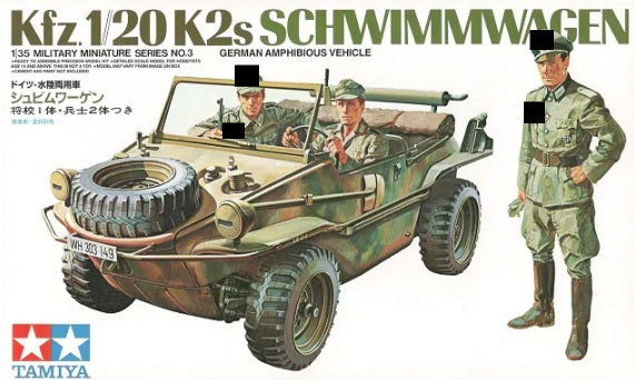Kfz.1/20 K2s Schwimmwagen - 1:35 - Tamiya - 35003