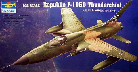 Republic F-105D Thunderchief - 1:32 - Trumpeter - 02201