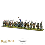 French Light Infantry - Napoleonic War Late - 28mm - Black Powder - 302012001 @