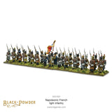 French Light Infantry - Napoleonic War Late - 28mm - Black Powder - 302012001 @