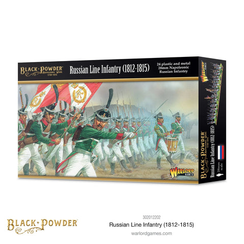 Russian Line Infantry (1812-1815) - 28mm - Black Powder - 302012202