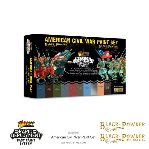 American Civil War Paint Set - Black Powder - 302614001 @