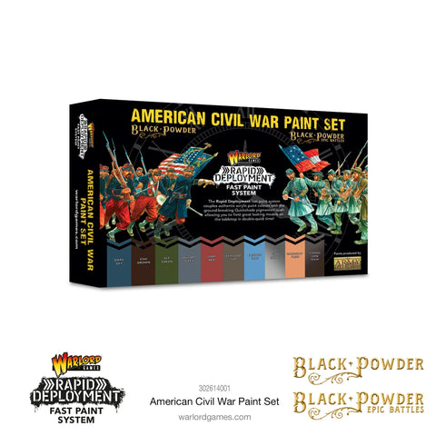 American Civil War Paint Set - Black Powder - 302614001