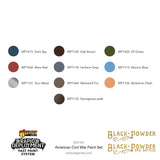 American Civil War Paint Set - Black Powder - 302614001 @