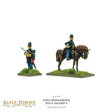 Union Officers Standing (Foot & Mounted) A - 28mm - Black Powder - 303214009