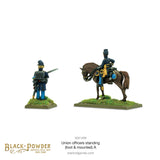 Union Officers Standing (Foot & Mounted) A - 28mm - Black Powder - 303214009