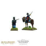 Union Officers Standing (Foot & Mounted) B - 28mm - Warlord - 303214010