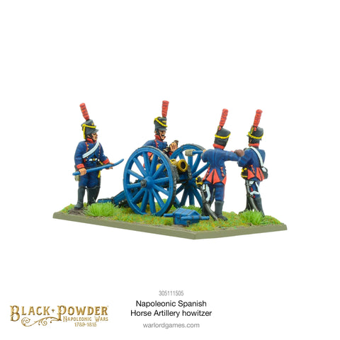 Spanish Horse Artillery with Howitzer - 28mm - Black Powder - 305111505