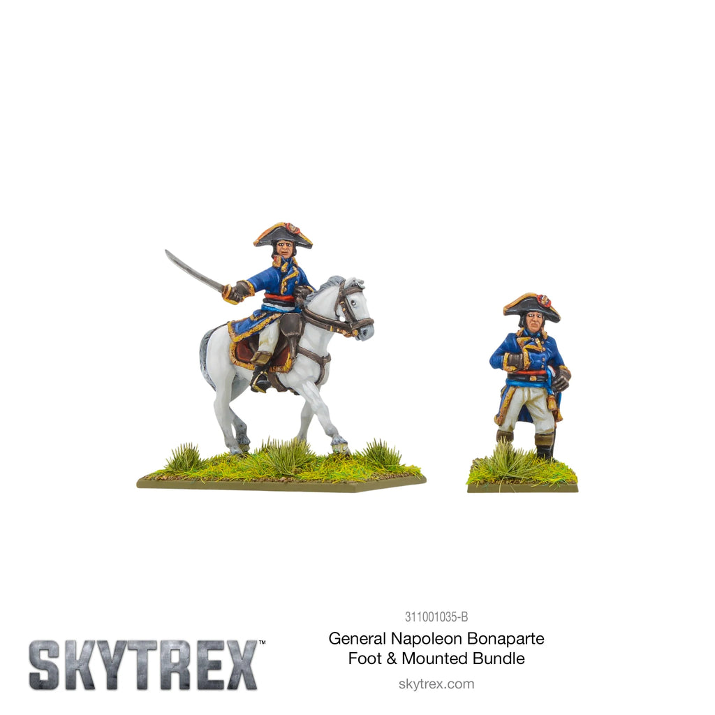 General Napoleon Bonaparte Foot And Mounted Bundle - 28mm - 311001035-B