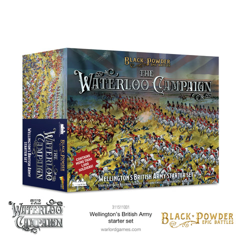 Wellington's British Starter Set -  Black Powder Epic Battles: Waterloo