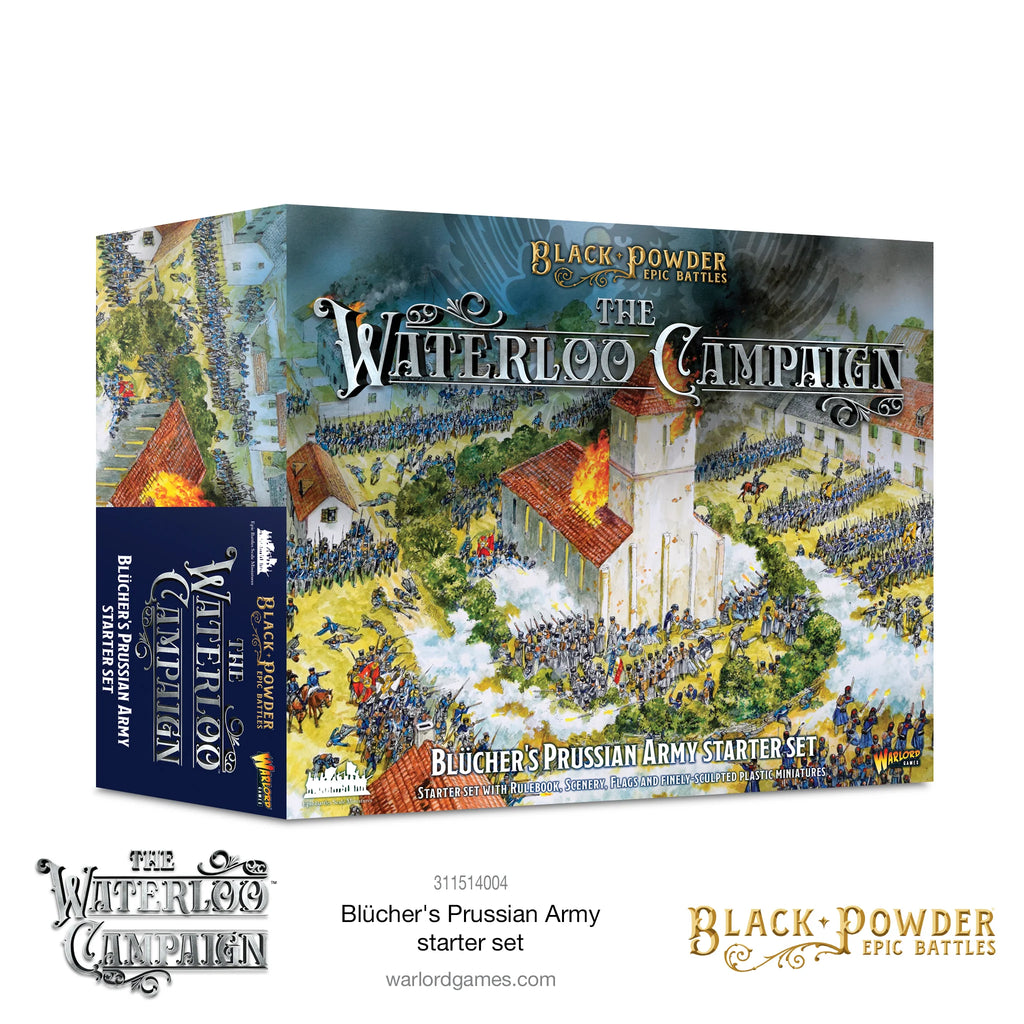 Waterloo Blücher's Prussian Army Starter Set - Black Powder Epic Battles