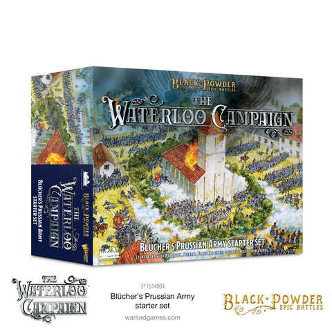 Waterloo Blücher's Prussian Army Starter Set - Black Powder Epic Battles @
