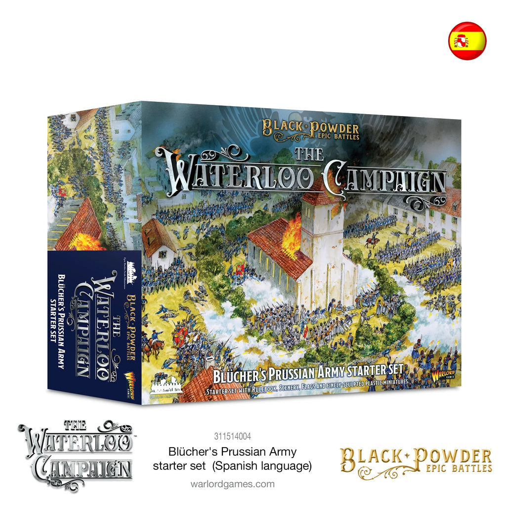 Waterloo Blücher's Prussian Army Starter Set - Black Powder Epic Battles SPANISH