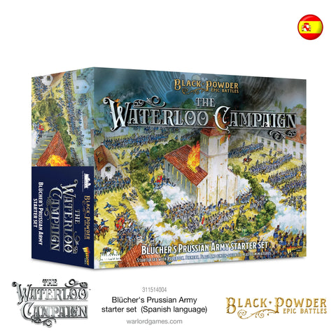 Waterloo Blücher's Prussian Army Starter Set - Black Powder Epic Battles SPANISH@