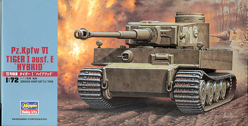 Pz.Kpfw VI Tiger I Ausf.E - 1:72 - Hasegawa - 31108