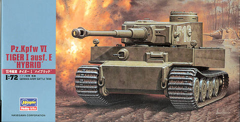 Pz.Kpfw VI Tiger I Ausf.E - 1:72 - Hasegawa - 31108