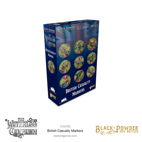 Napoleonic British Casualty Markers - Black Powder Epic Battles - 312401002
