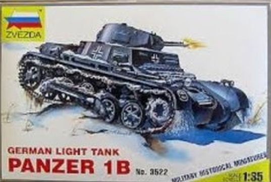 German Light Tank Pz.Kpfw.I ausf B - 1:35 - Zvezda - 3522