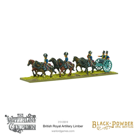 Napoleonic British Royal Artillery Limber: Black Powder Epic Battles - 315120018