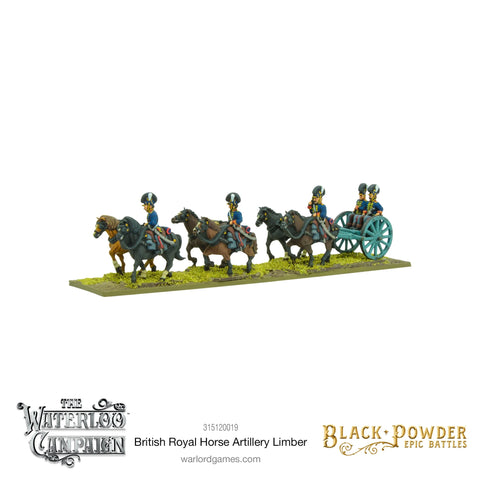 Napoleonic British Royal Horse Artillery Limber Black Powder Epic Battles - 315120019