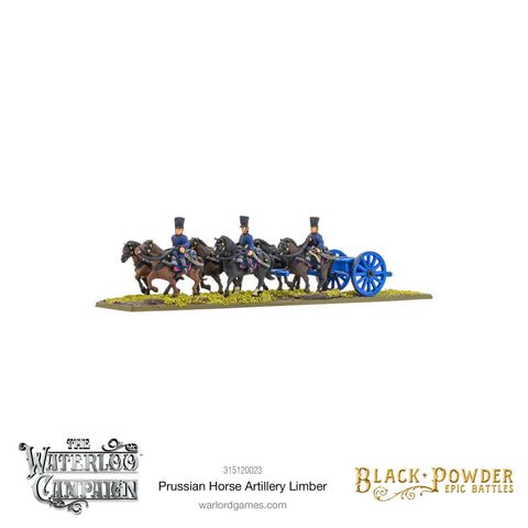 Napoleonic Prussian Horse Artillery Limber - Black Powder Epic Battles - 315120023