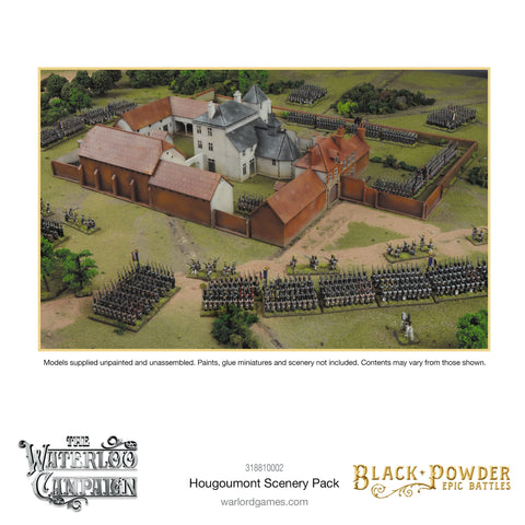 Waterloo - Hougoumont Scenery Pack - Black Powder Epic Battles - 318810002