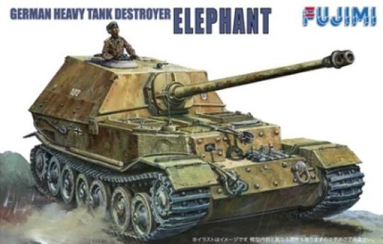 German Heavy Tank Destroyer Elephant - 1:76 - Fujimi - 761015