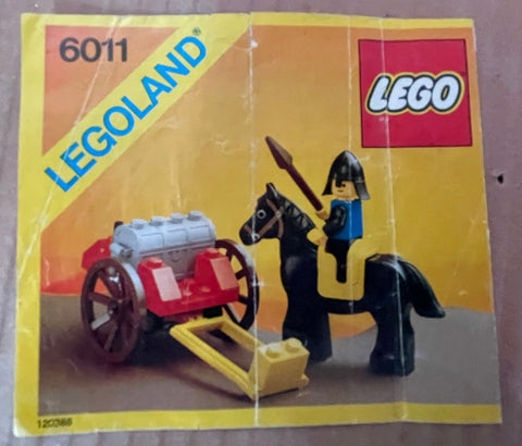Black Knight's Treasure - LEGO - 6011 - ANNO 1985 - NO BOX - USED
