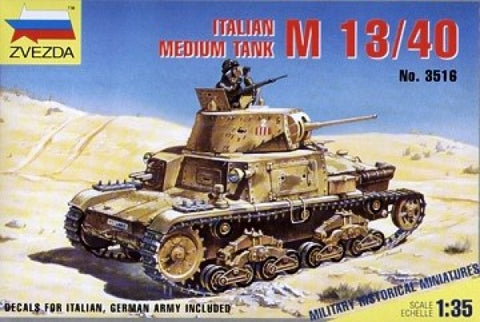 Italian Tank M13/40 - 1:35 - Zvezda - 3516