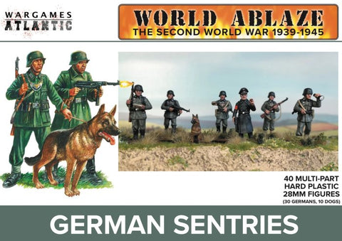 GERMAN SENTRIES - WAAWA004 - Wargames Atlantic - 28mm