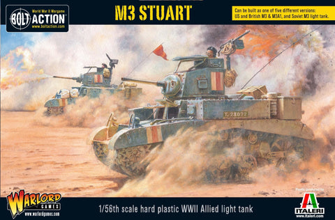 M3 Stuart - 28mm - Bolt Action - 402013002