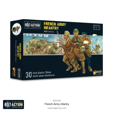 French Army Infantry - 28mm - Bolt Action - 402015504