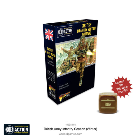 British Infrantry Section - 28mm - Bolt action - 402211003