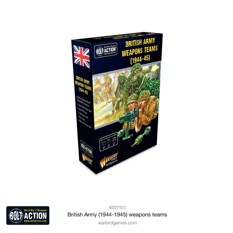 British Army (1944-45) Weapons Teams - 28mm - Bolt Action - 402211012