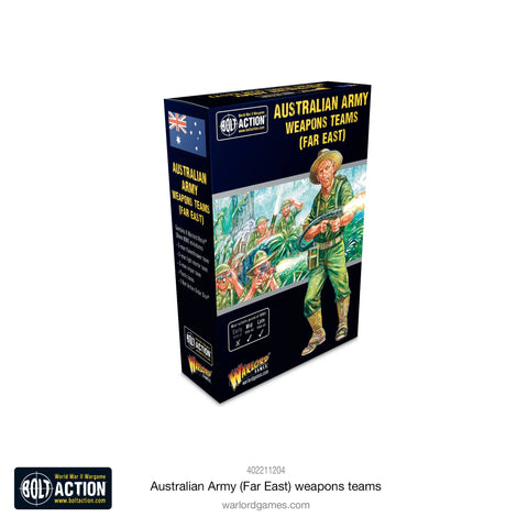 Australian Army (Far East) Weapons Teams - 28mm - Bolt Action - 402211204